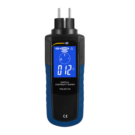 PCE Instruments PCE-ECT 50 Manuel utilisateur