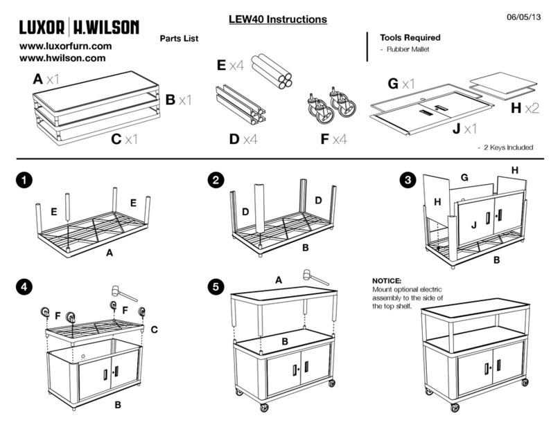 Luxor LEW40 Manuel utilisateur
