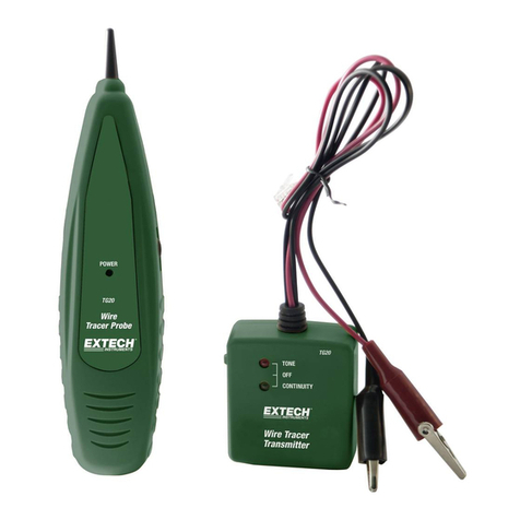Extech Instruments TG20 Manuel utilisateur Extech Instruments TG20 Manuel utilisateur