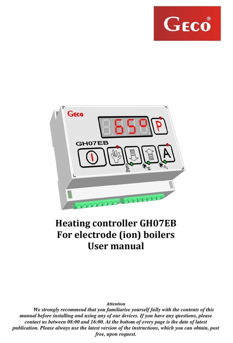 Geco GH07EB Manuel utilisateur