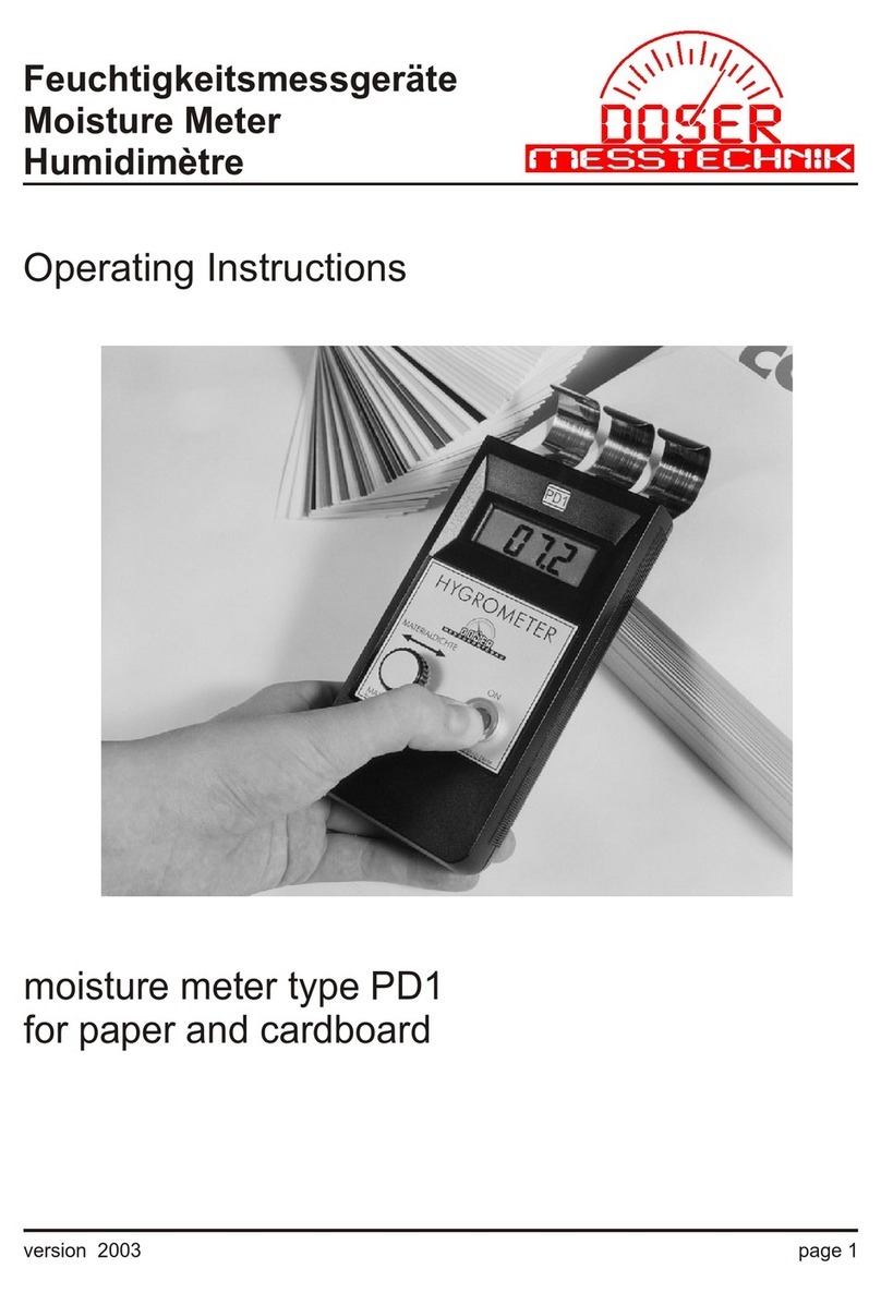 Doser PD1 Manuel utilisateur