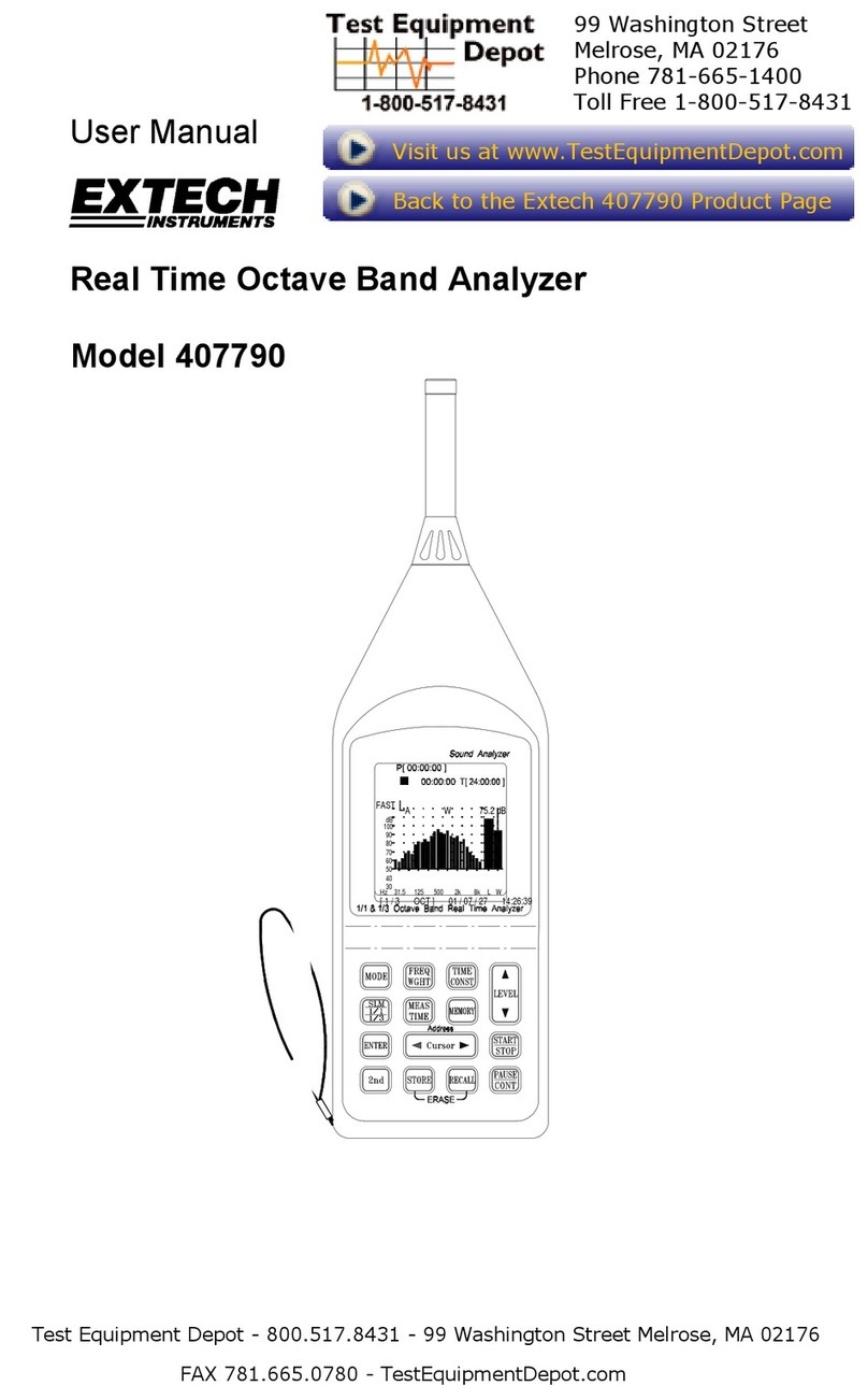 Extech Instruments 407790 Manuel utilisateur Extech Instruments 407790 Manuel utilisateur