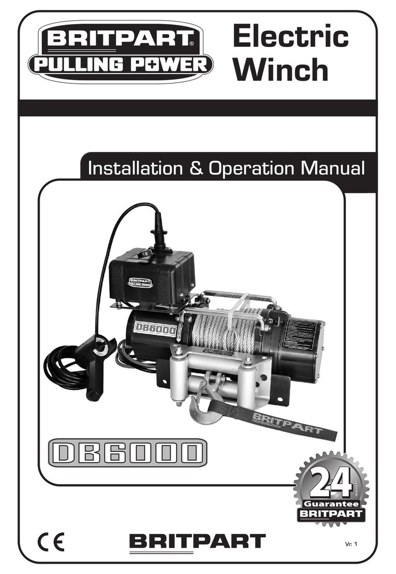 Britpart DB6000 Manuel utilisateur