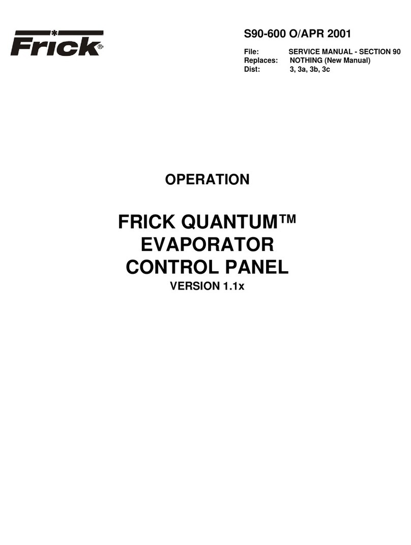 Frick QUANTUM Manuel utilisateur