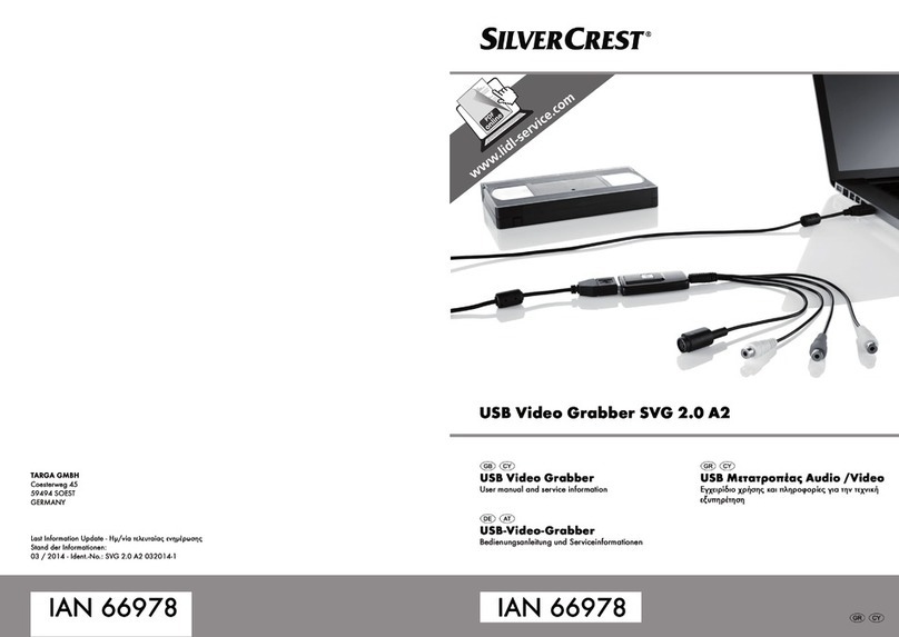Silvercrest 66978 Feuille d'instructions