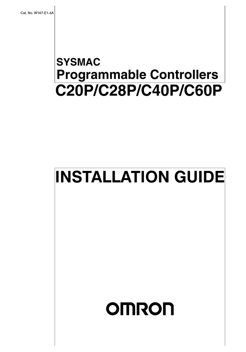 Omron SYSMAC C20P Manuel utilisateur