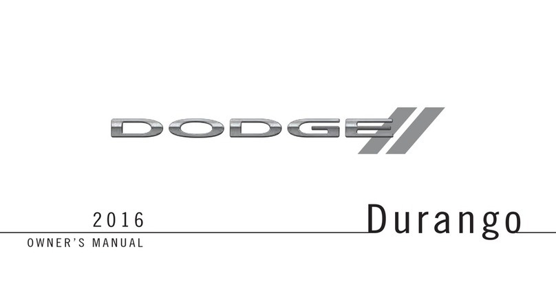 Dodge Durango 2016 Manuel utilisateur Dodge Durango 2016 Manuel utilisateur