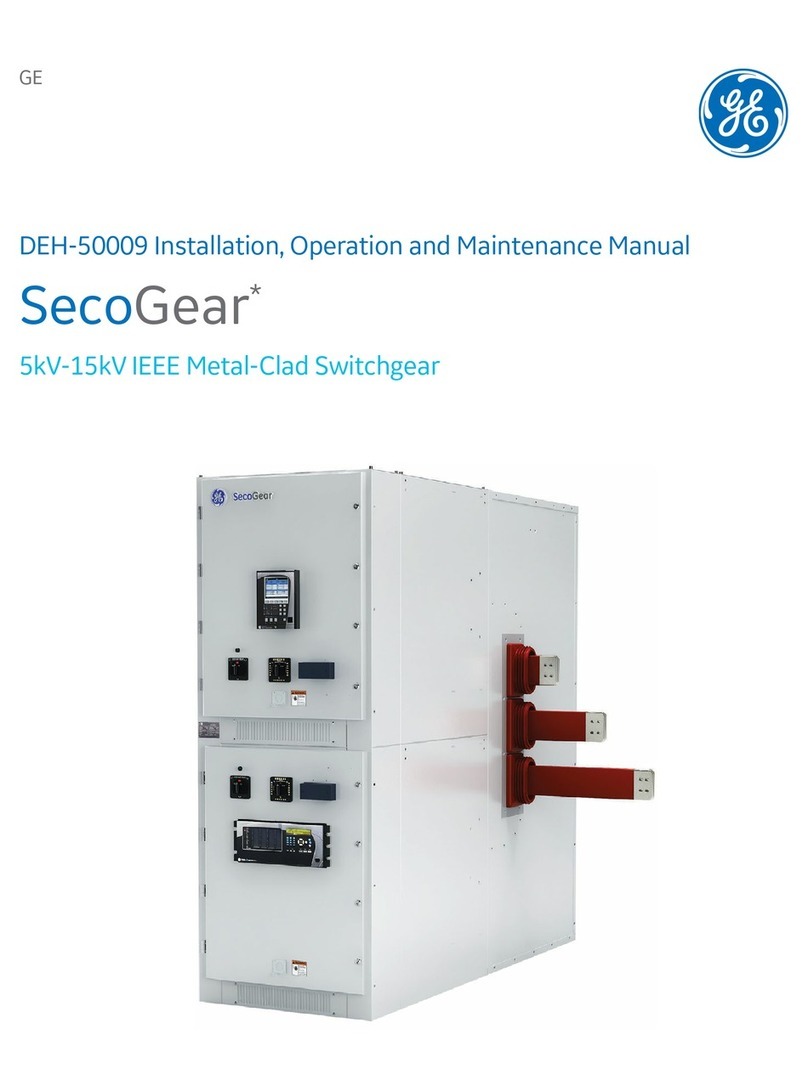 GE SecoGear Manuel utilisateur