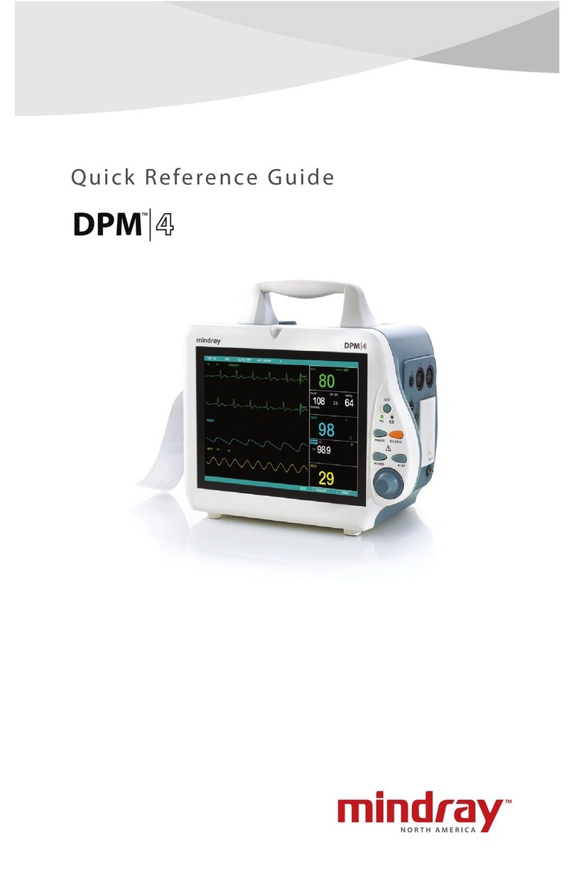 Mindray DPM 4 Manuel utilisateur