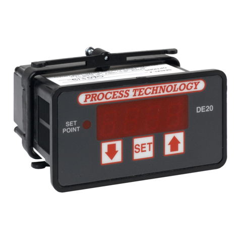 Process Technology DE20 Manuel utilisateur