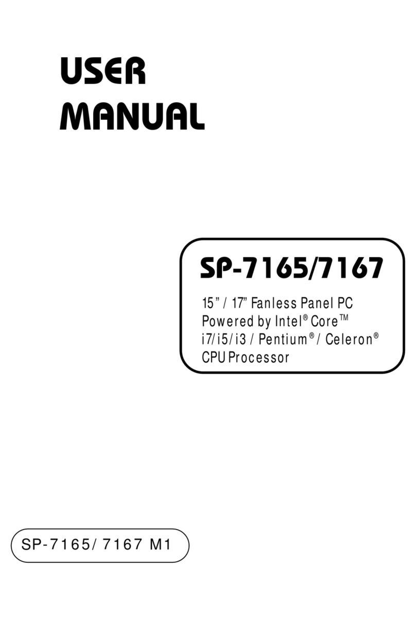 protech SP-7165 Manuel utilisateur
