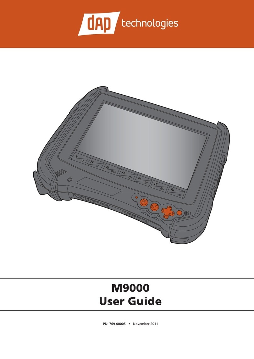 DAP Technologies M9000 Manuel utilisateur