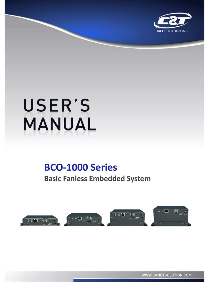 C&T Solution BCO-1000 Manuel utilisateur