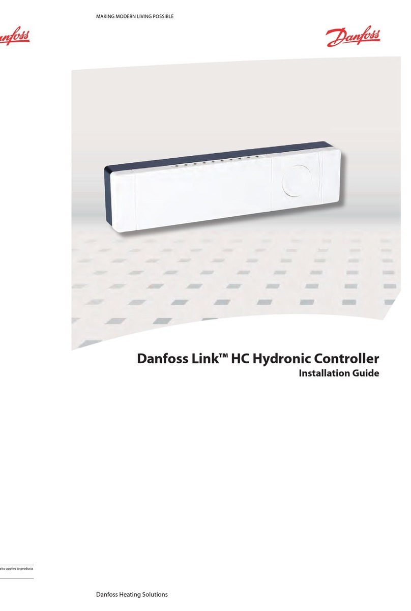 Danfoss Link HC Manuel utilisateur