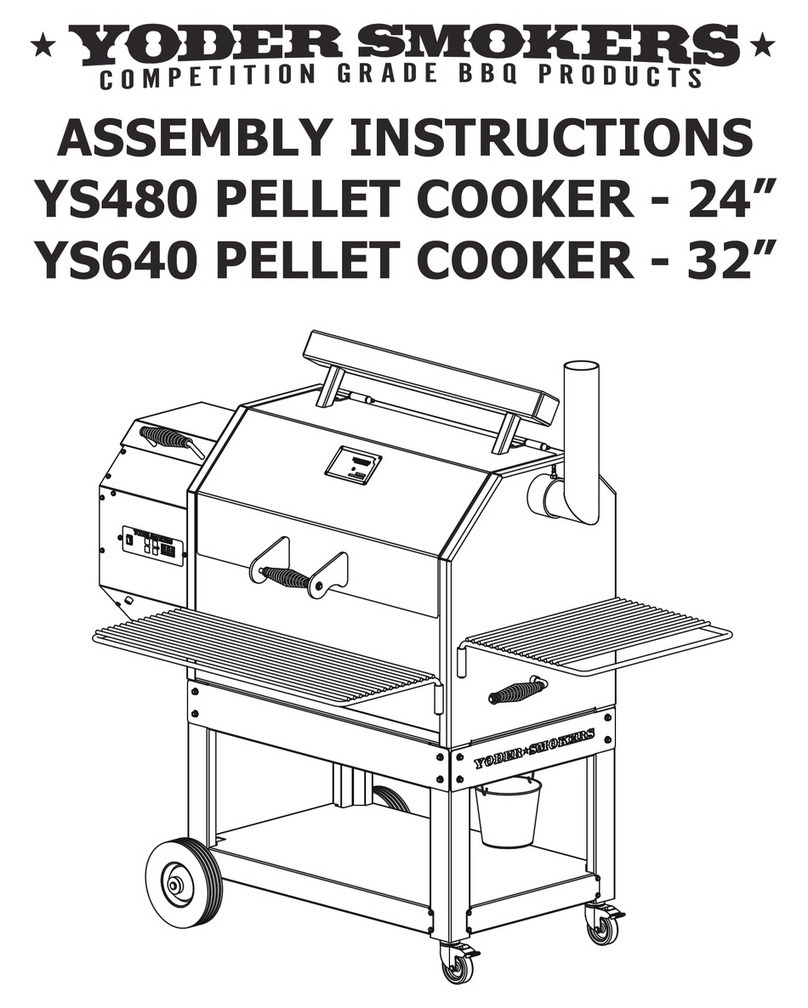 Yoder Smokers YS 480 Manuel utilisateur Yoder Smokers YS 480 Manuel utilisateur