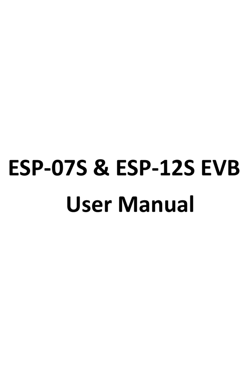 Ai-Thinker ESP-07S Manuel utilisateur Ai-Thinker ESP-07S Manuel utilisateur