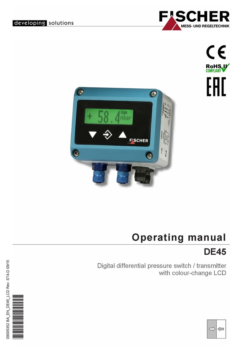 FISCHER DE45 series Manuel utilisateur