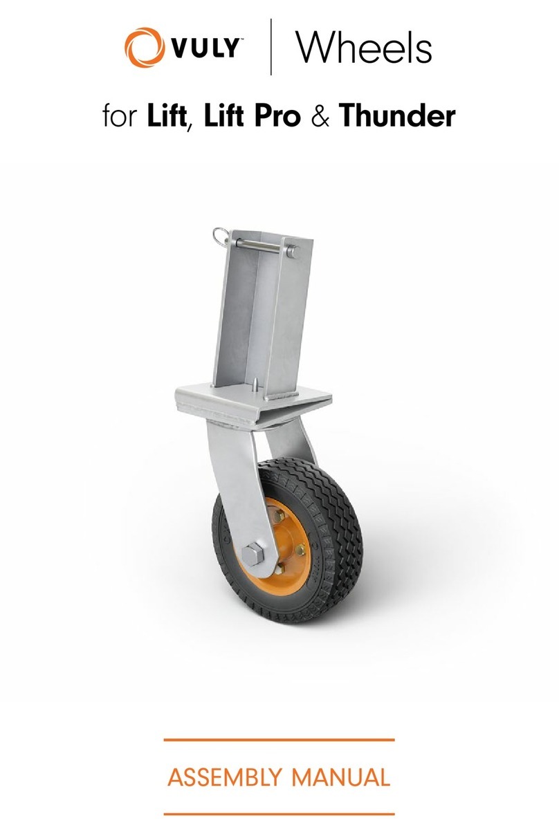 Vuly Wheels Manuel utilisateur Vuly Wheels Manuel utilisateur