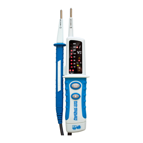 PeakTech 1090 Manuel utilisateur PeakTech 1090 Manuel utilisateur