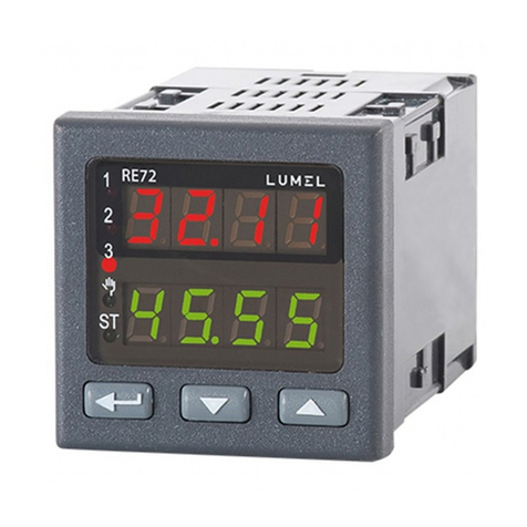 Lumel re72 series Manuel utilisateur