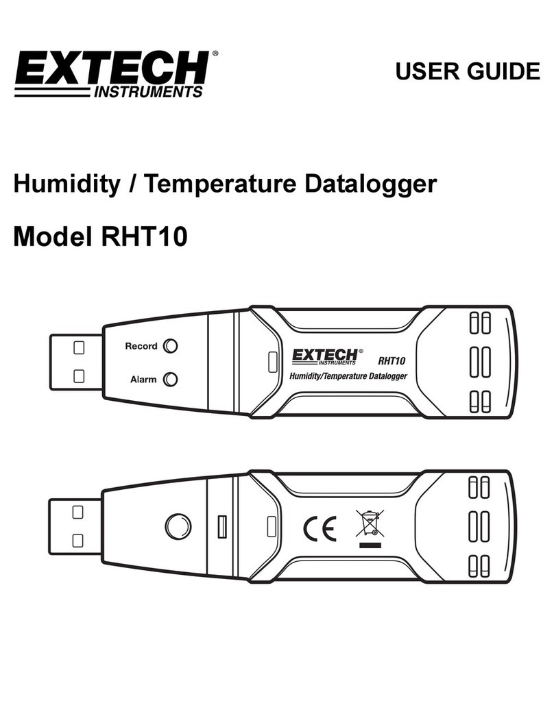 Extech Instruments RHT10 Manuel utilisateur