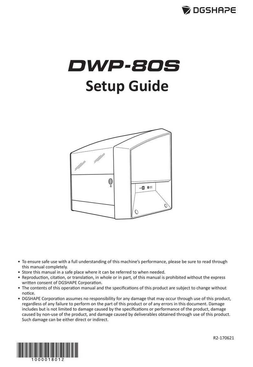 DGSHAPE DWP-80S Manuel utilisateur