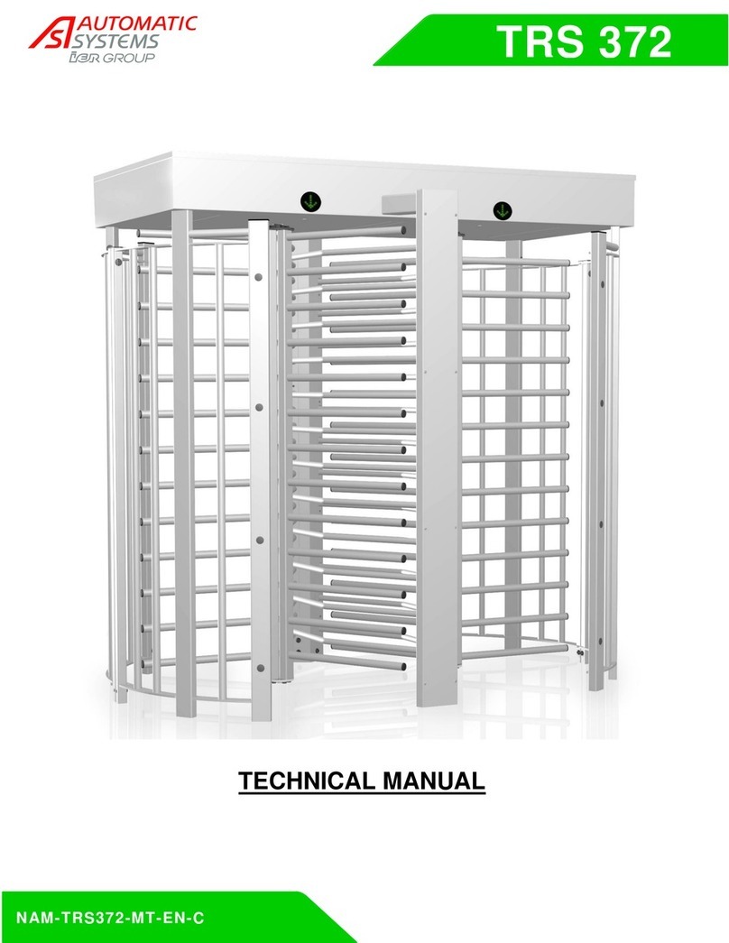Automatic Systems TRS 372 Manuel du propriétaire