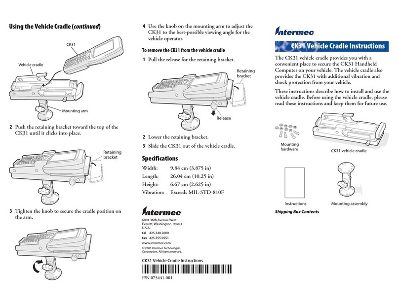 Intermec Oracle-Ready CK31 Manuel utilisateur