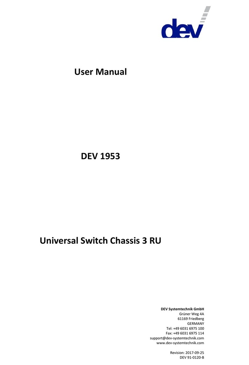 DEV 1953 Manuel utilisateur