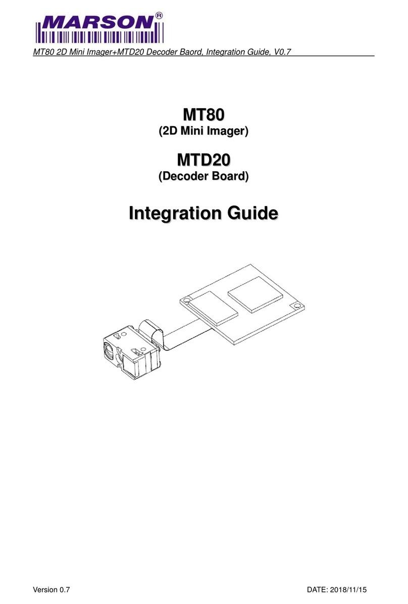 Marson MTD20 Guide de configuration rapide