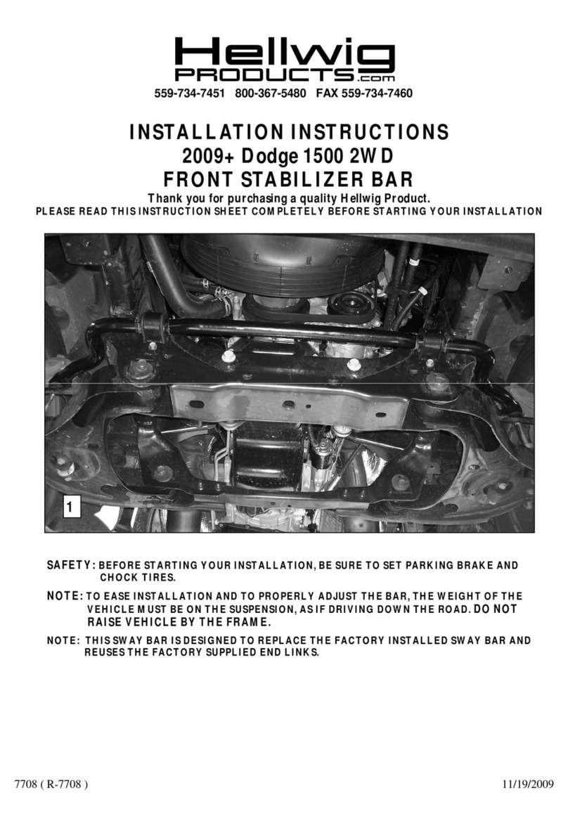 Hellwig 7708 Manuel utilisateur