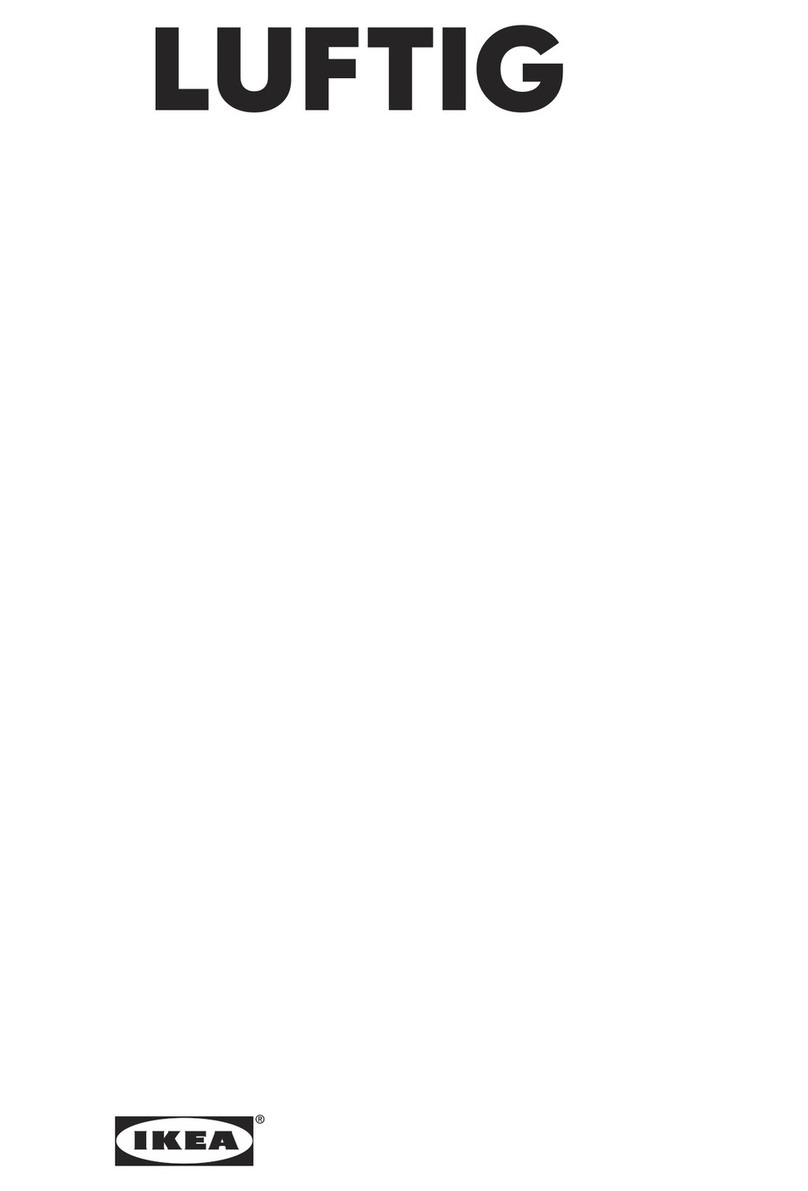 IKEA LUFTIG Manuel utilisateur