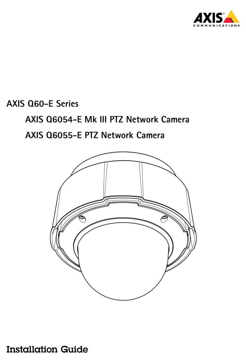 Axis Q6054-E Manuel utilisateur