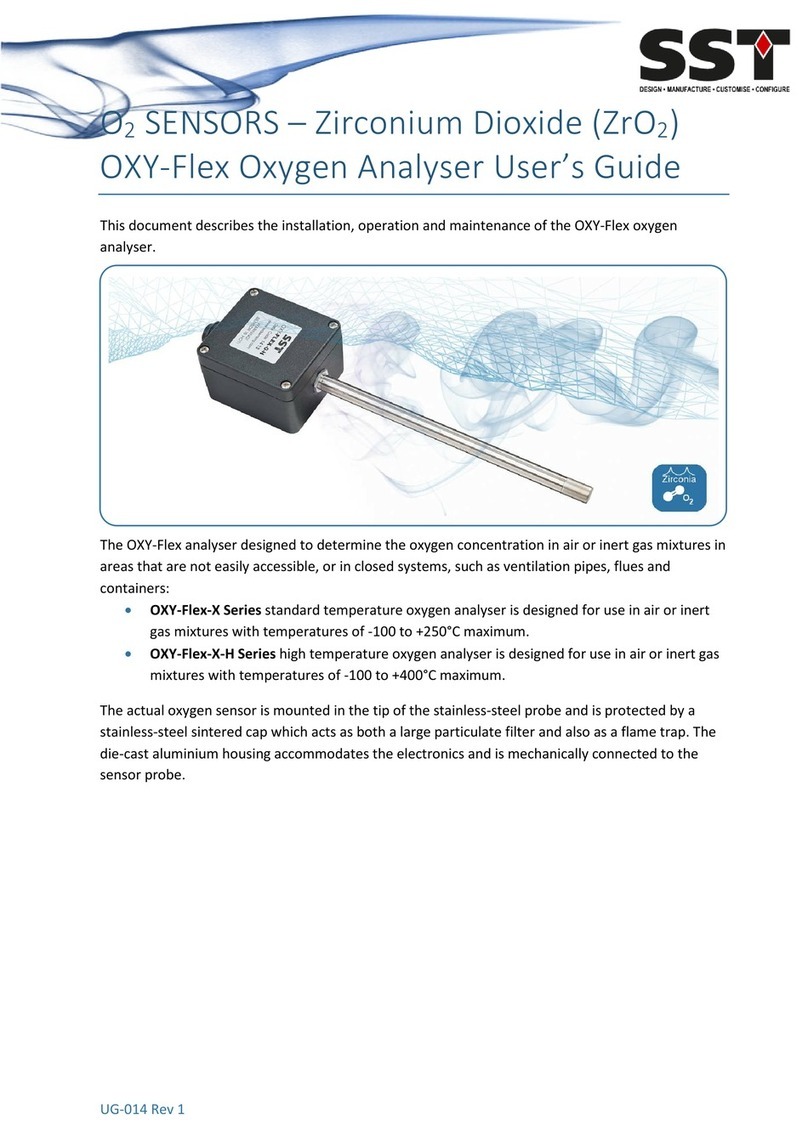 SST OXY-Flex Manuel utilisateur