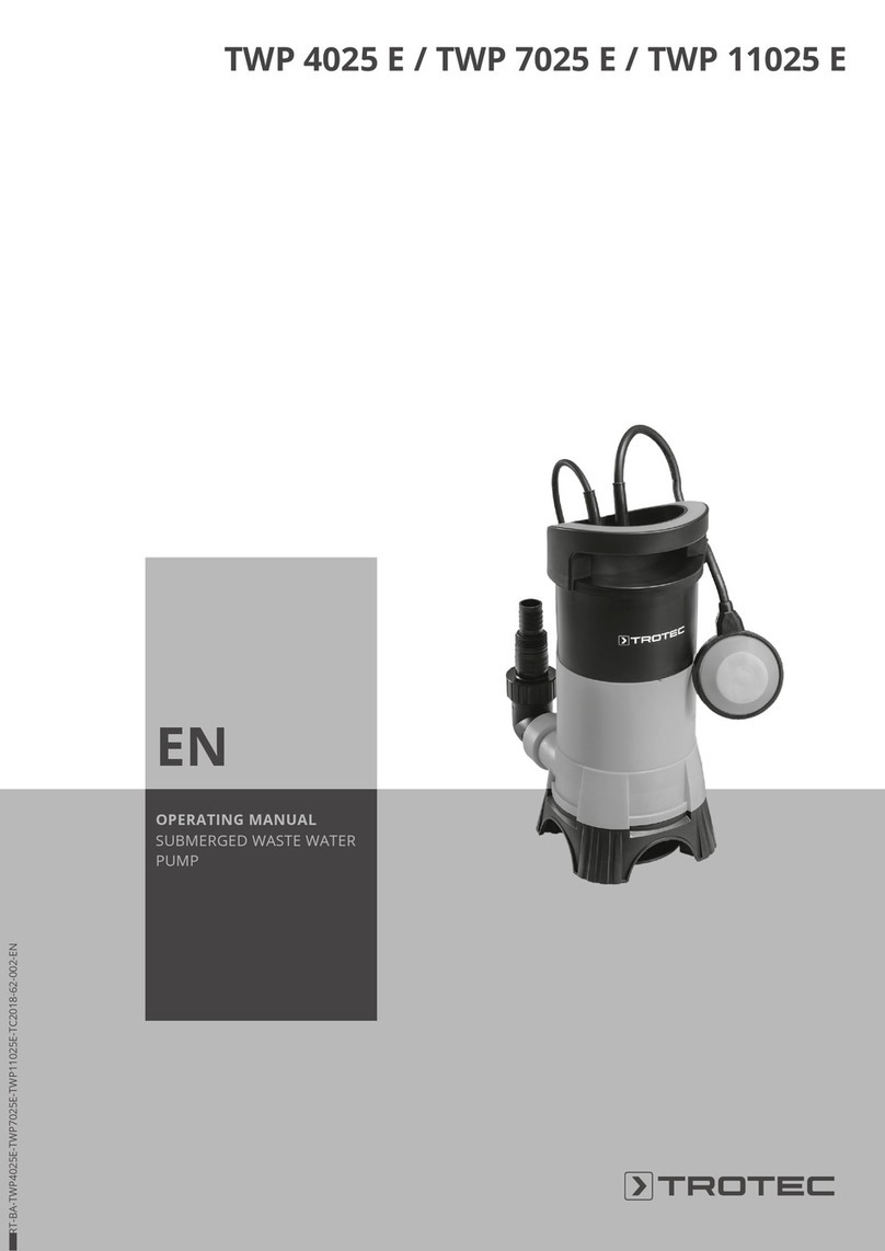 Trotec TWP 4025 E Manuel utilisateur
