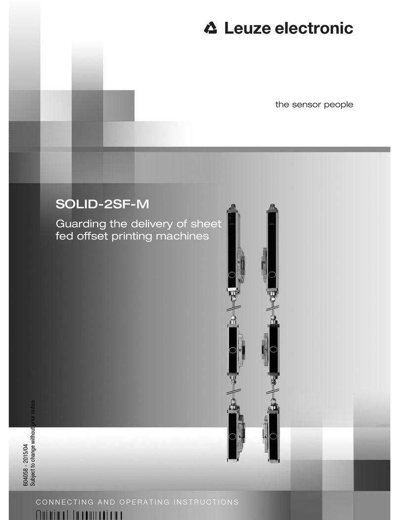 Leuze electronic SOLID-2SF-M Guide de démarrage rapide