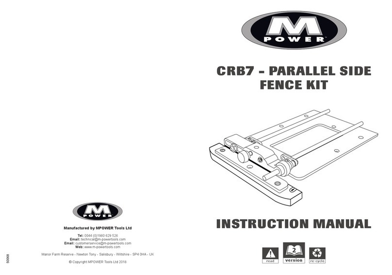 M-Power CRB7 Manuel utilisateur