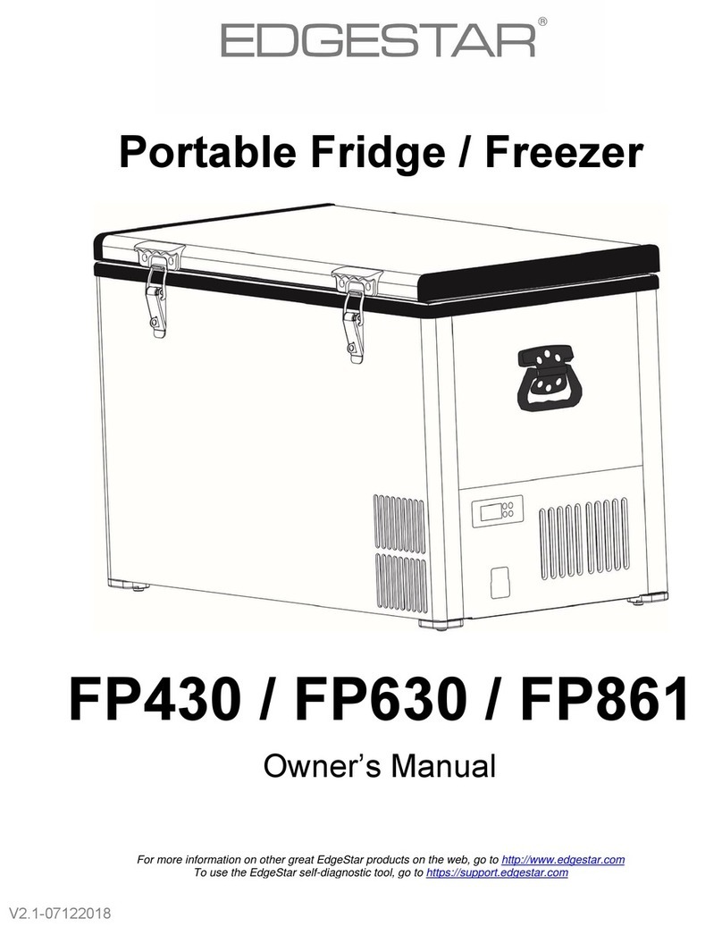 EdgeStar FP430 Manuel utilisateur