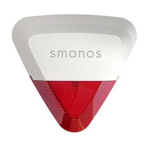 Smanos SS2800 Manuel utilisateur