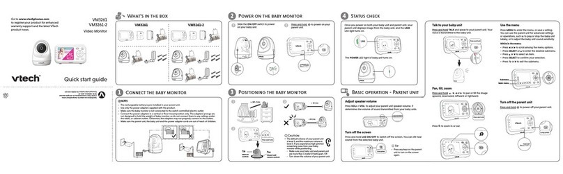 V-tech VM3261 Manuel utilisateur