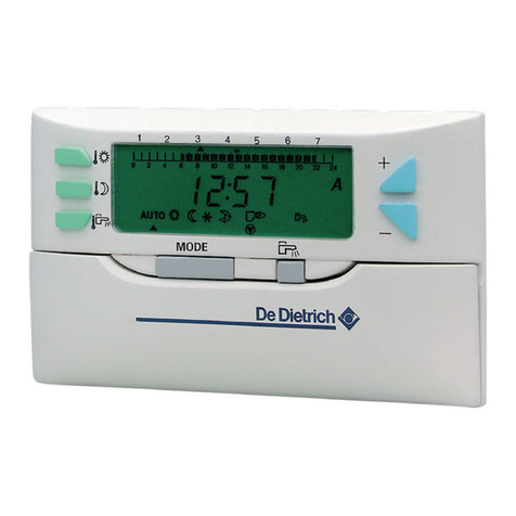 DeDietrich EASYMATIC Manuel utilisateur