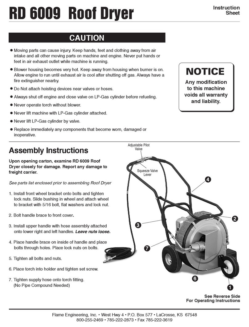 Flame RD 6009 Manuel utilisateur
