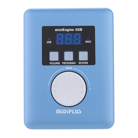 midiplus miniEngine USB Manuel utilisateur