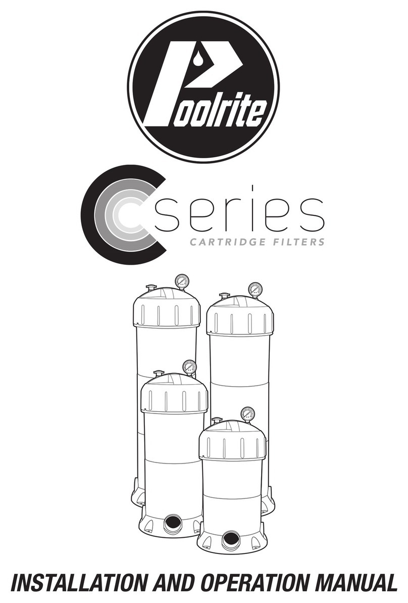 PoolRite CL50 Manuel utilisateur PoolRite CL50 Manuel utilisateur