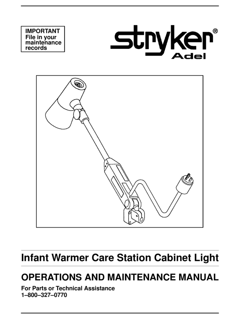 Stryker Adel Manuel utilisateur