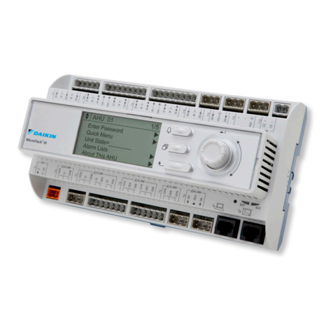 Daikin MicroTech III Manuel d'installation