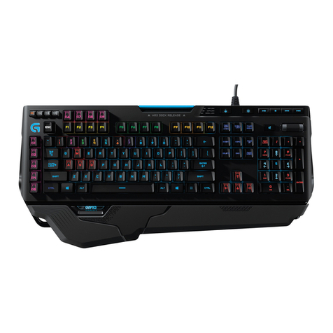 Logitech G910 ORION SPECTRUM Manuel utilisateur