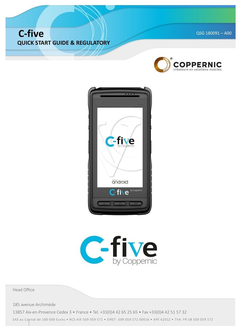 Coppernic C-five Manuel utilisateur