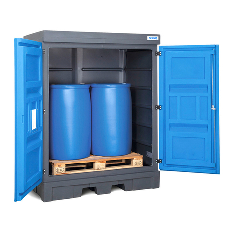 Denios PolySafe Depot Type C Manuel utilisateur