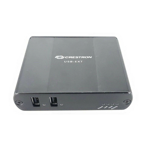 Crestron USB-EXT Manuel utilisateur
